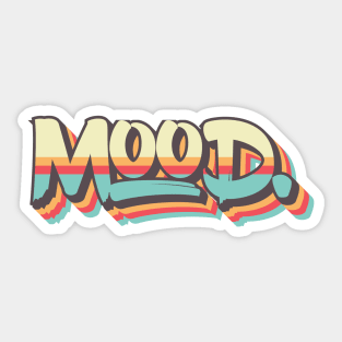 mood. Sticker